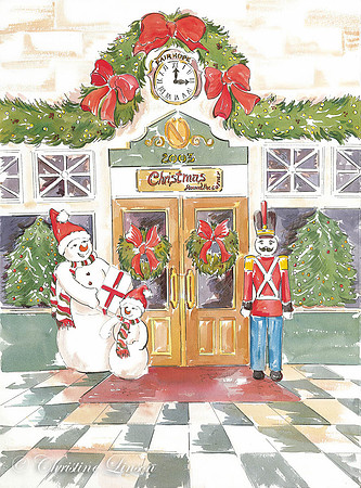 173 - Christmas Around the Corner 2003 Christmas card